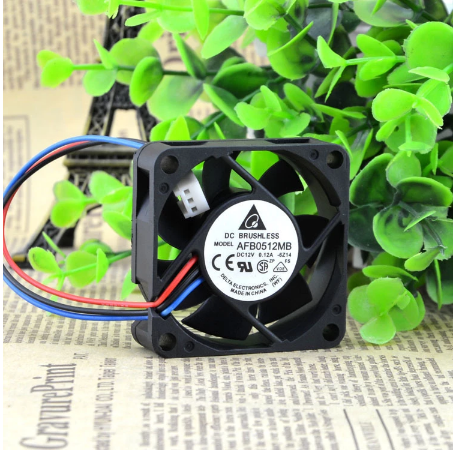 Original DELTA AFB0512MB Cooling Fan 12V 0.21A 0.96W 2wires AFB0512MB Fans